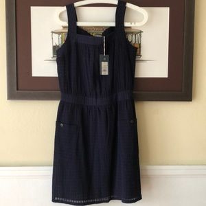 Navy blue dress
